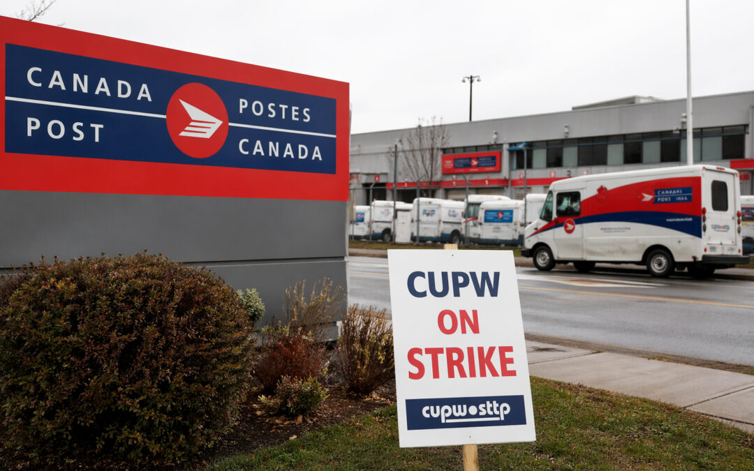 캐나다 포스트, 파업 여파로 15억7000만 달러 적자